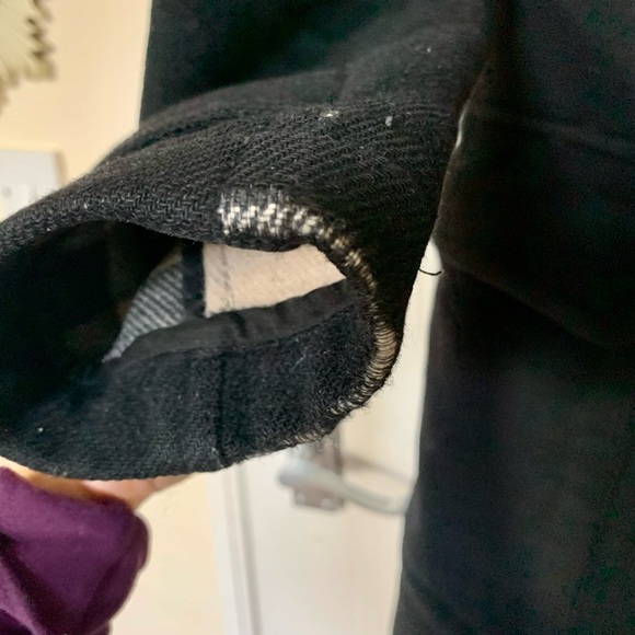 Burberry Brit Checked Lined Duffle Coat Removable Fur Trim - Picture 8 of 12